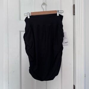 Athleta Black Midi Skirt